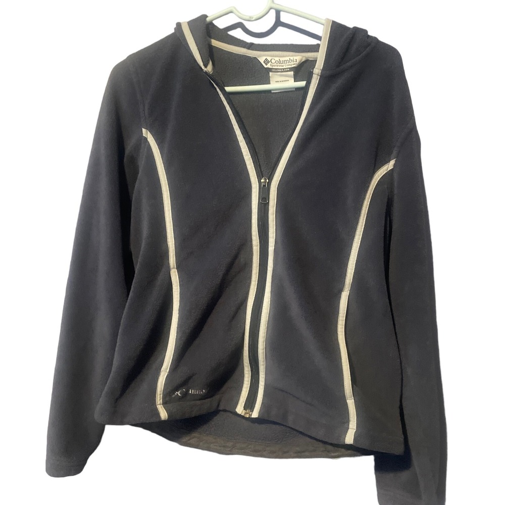 Women's Columbia Sportwear Company Medium Full Zip Blue Jacket